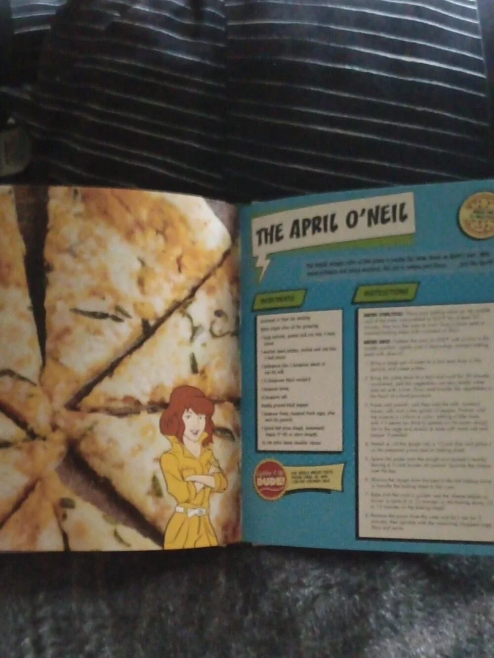 Teenage Mutant Ninja Turtles Pizza Cookbook
